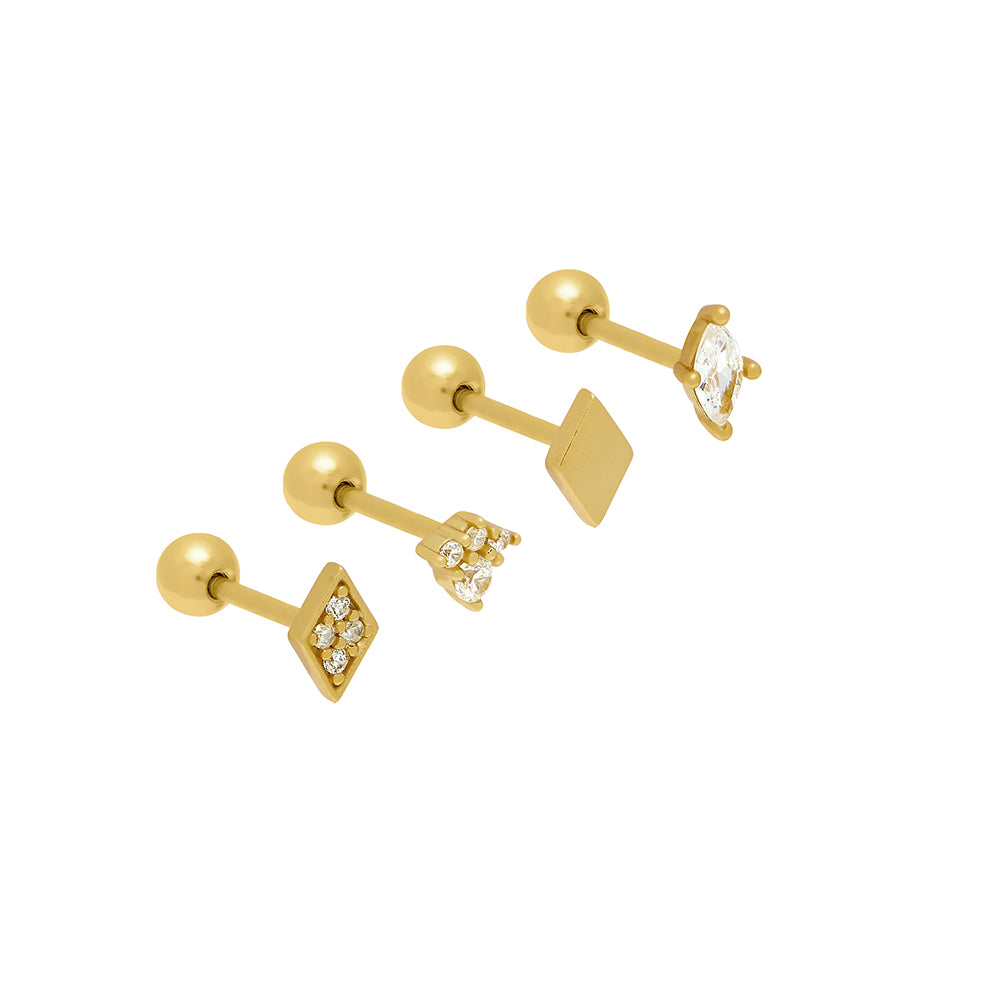 Gold Barbell Mix and Match Set