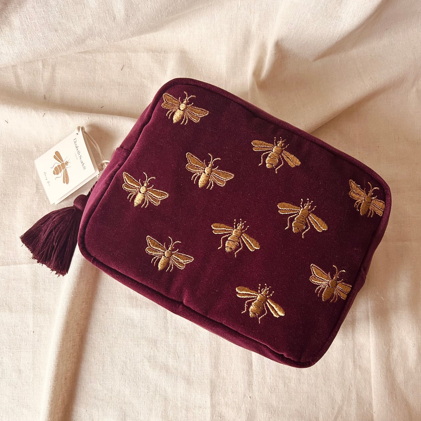 Honey Bee Wash Bag