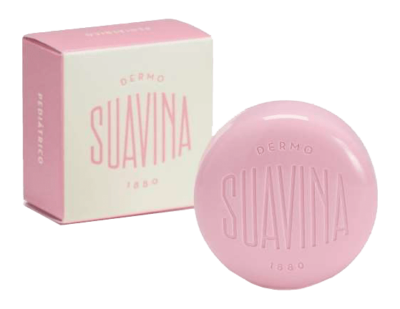 Suavina berry lip balm in pink
