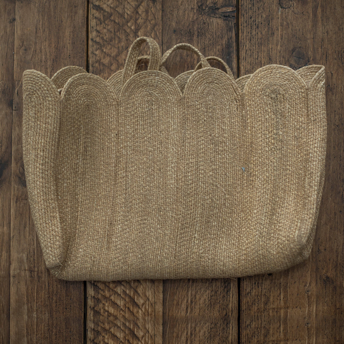 Scallop Jute Bag – Gift – Little Nell