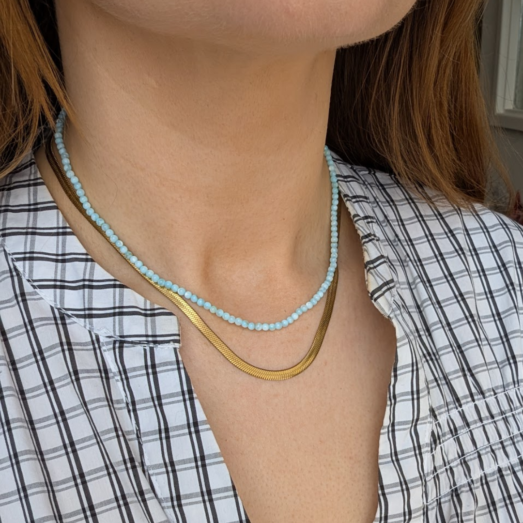 Everyday Mini Beaded Necklace – Necklace – Little Nell Jewellery