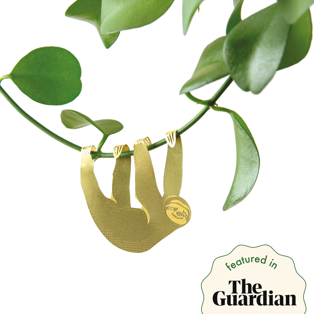 Sloth, Houseplant Charm – Gift – Little Nell