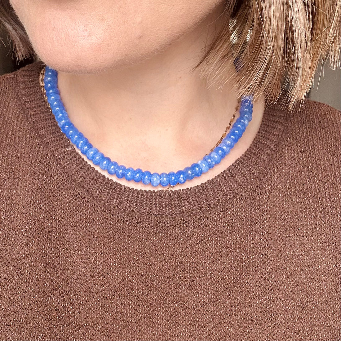 Rainbow Beaded Necklaces - 7 colours – Necklace – Little Nell Jewellery