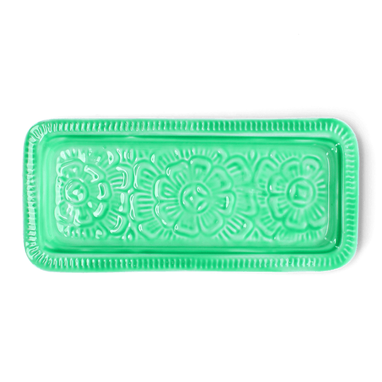 Enamel Trinket Tray - Green – Gift – Little Nell
