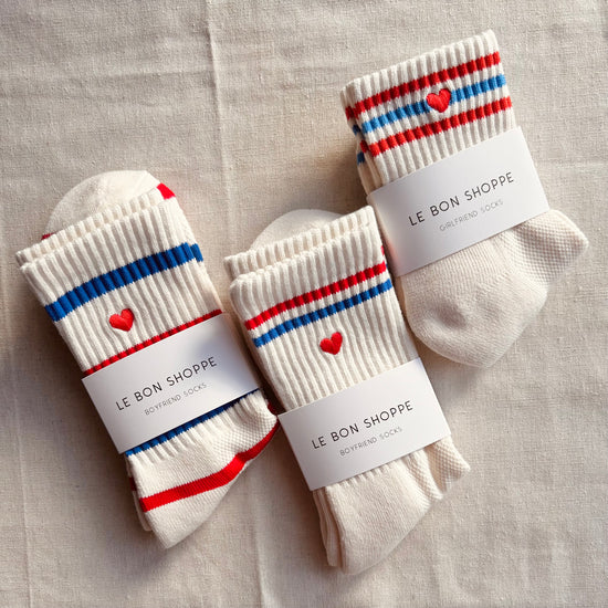 Le Bon Shoppe Heart Socks