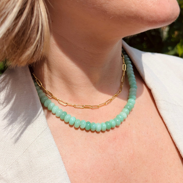 Rainbow Beaded Necklaces - 7 colours – Necklace – Little Nell Jewellery