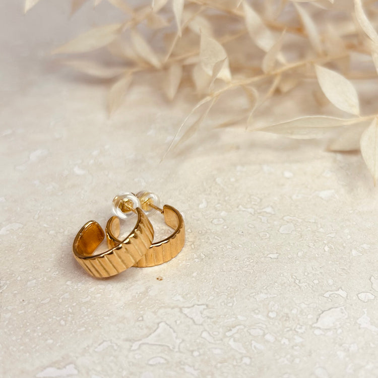 Everyday Stella Hoop Earrings – Hoop Earrings – Little Nell Jewellery