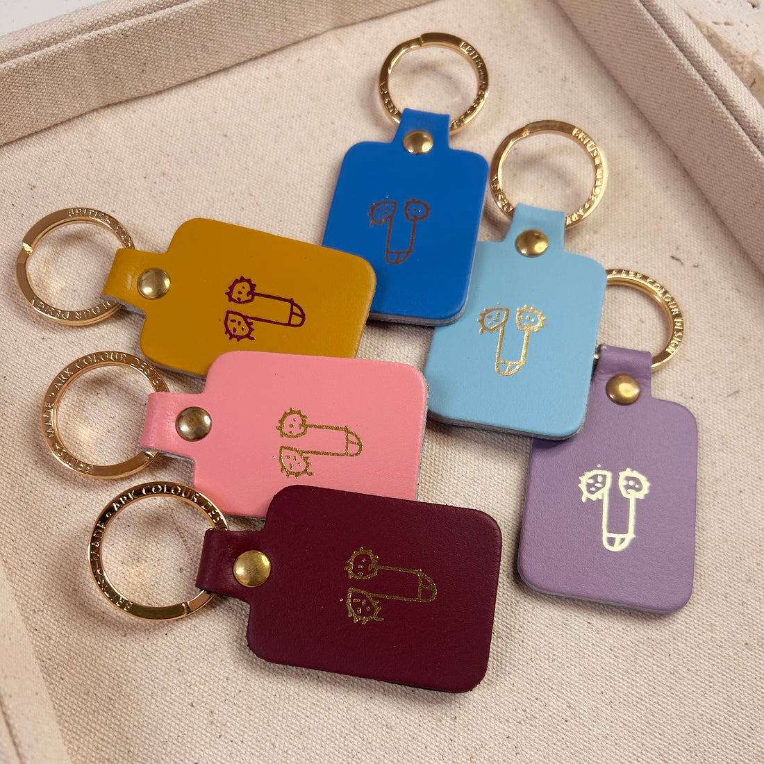 Leather Willy Key Fob – Gift – Little Nell