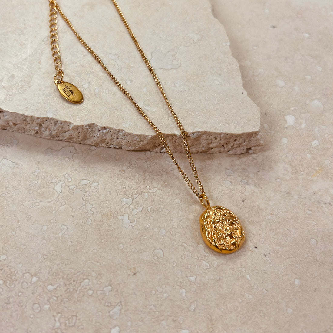 Everyday Molten Pendant Necklace – Necklace – Little Nell Jewellery