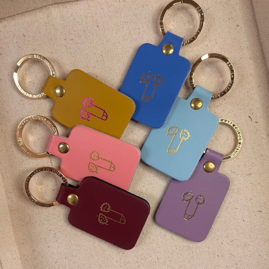 Leather Willy Key Fob – Gift – Little Nell