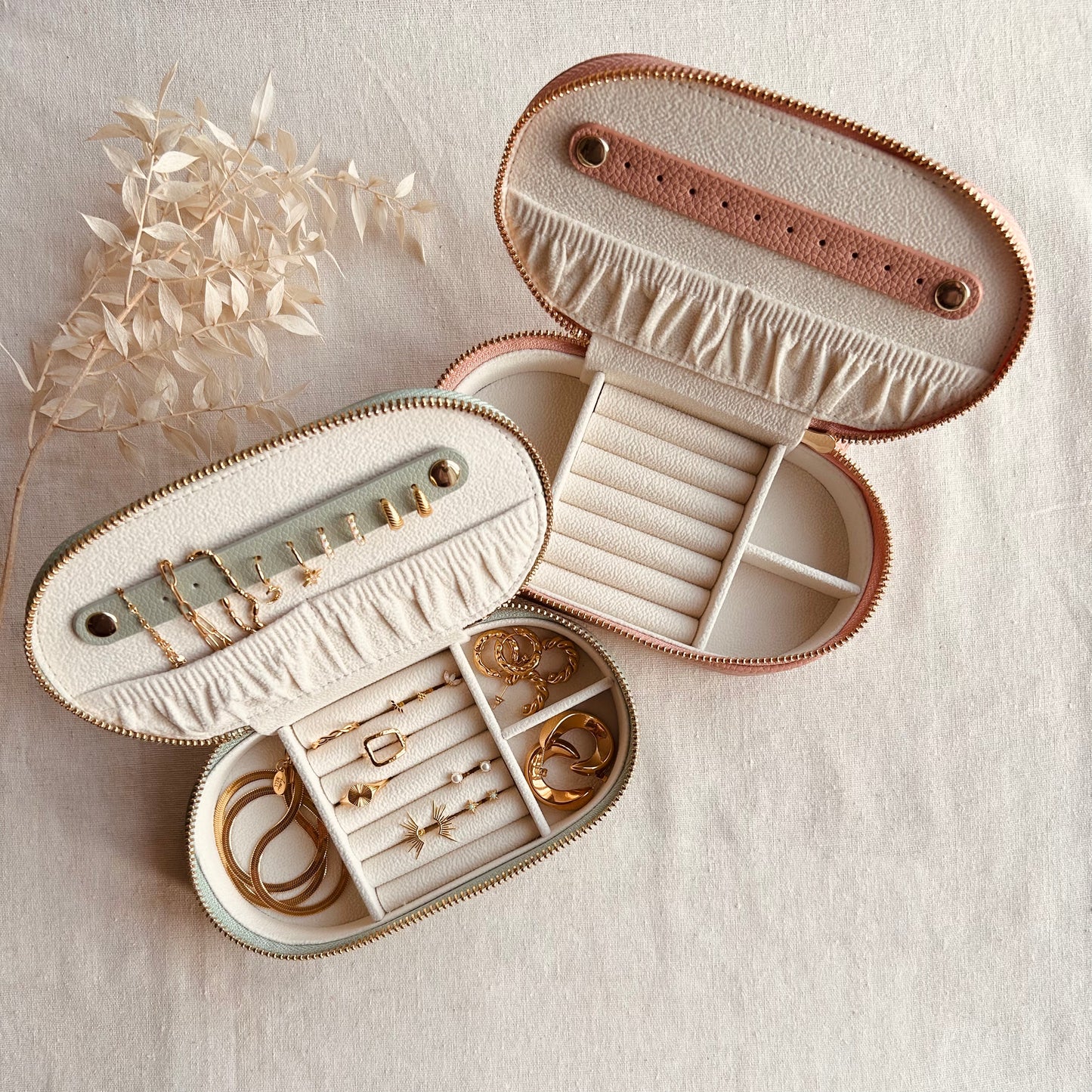 Oval Jewellery Box