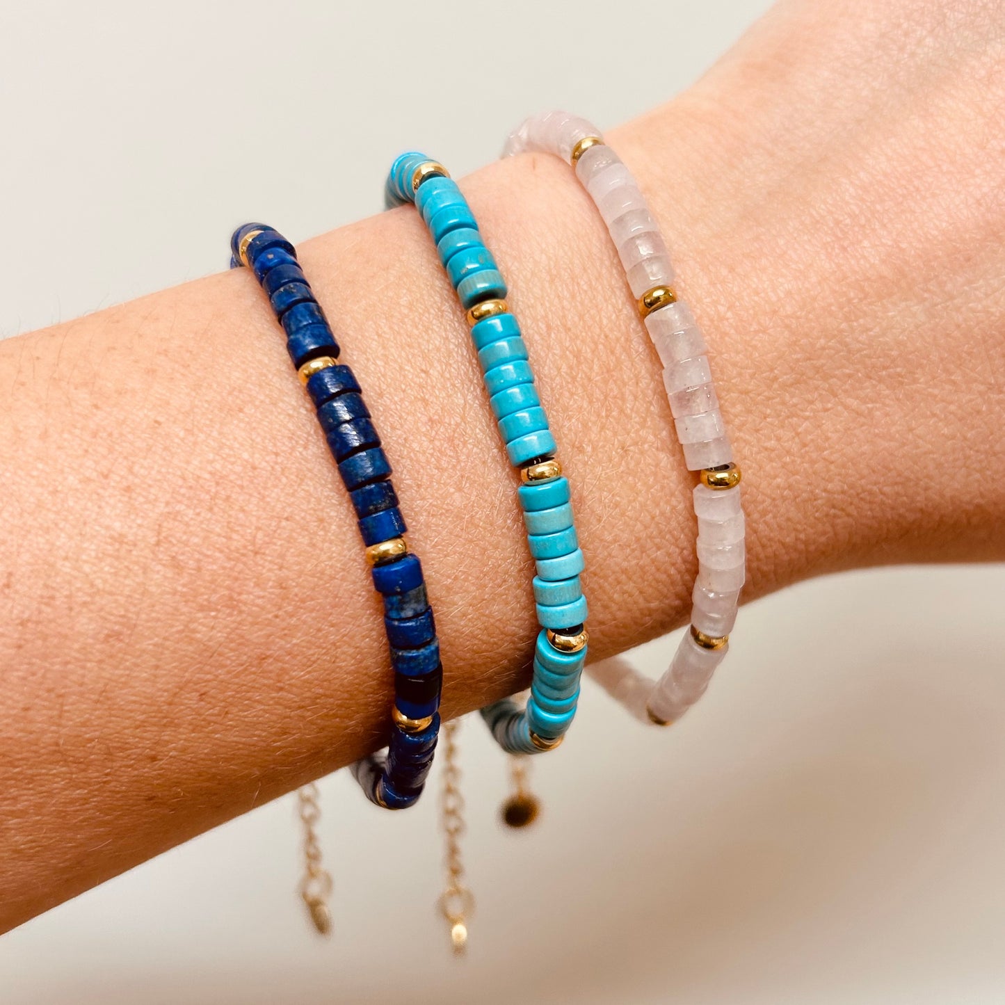 Athens Beaded Bracelet – Little Nell Jewellery - Main Image