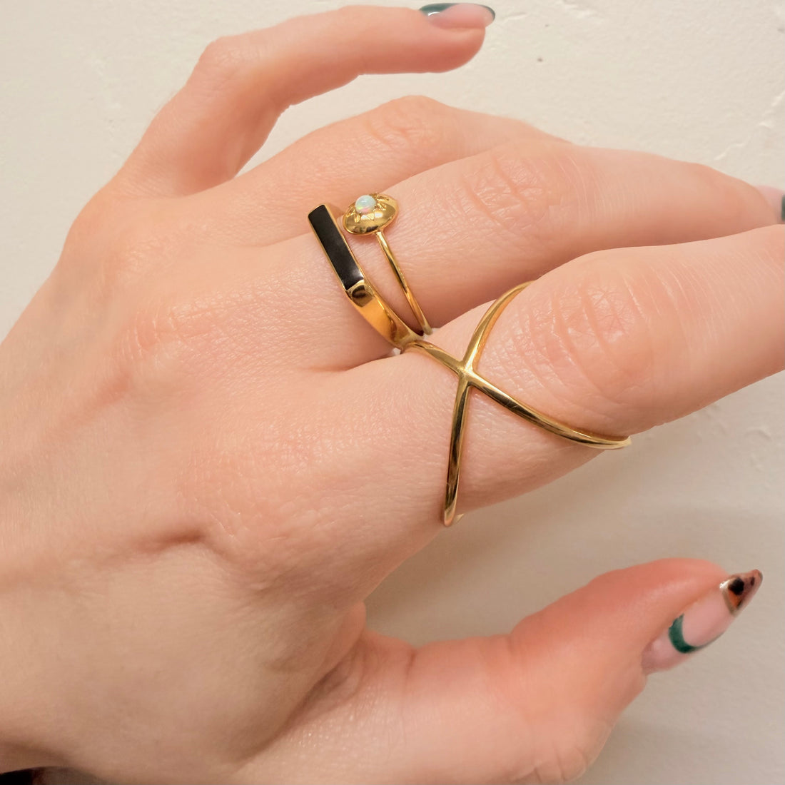 Everyday Delicate Opal Ring – Ring – Little Nell Jewellery