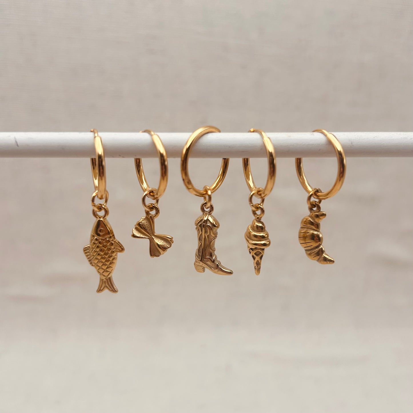 Everyday Gold Mini Charms – Little Nell Jewellery