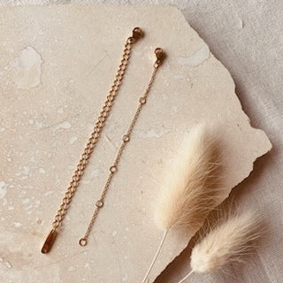 Thin necklace extender on sale
