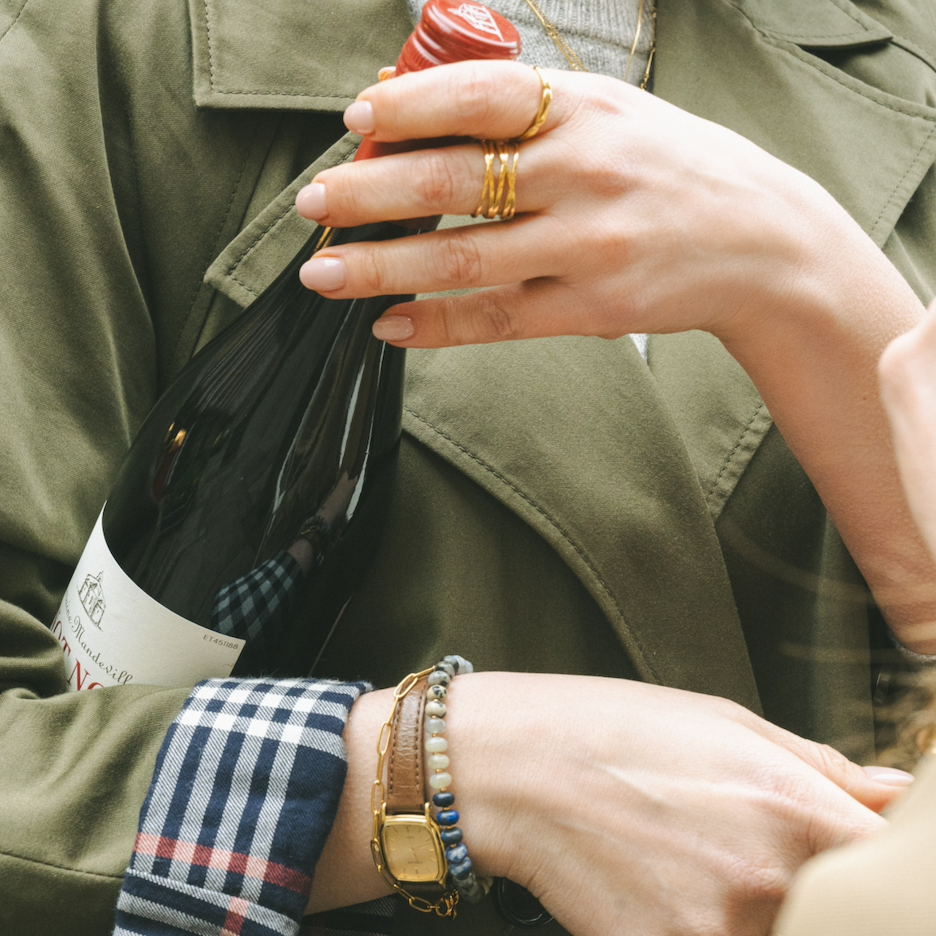 Everyday Gold Scallop Ring – Ring – Little Nell Jewellery