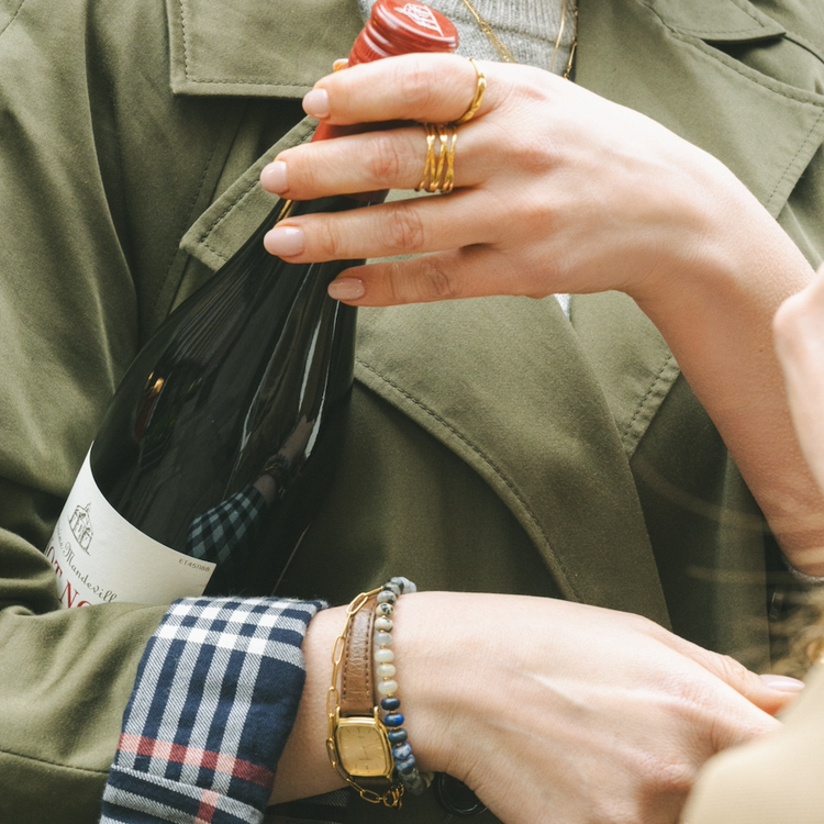 Everyday Gold Scallop Ring – Ring – Little Nell Jewellery