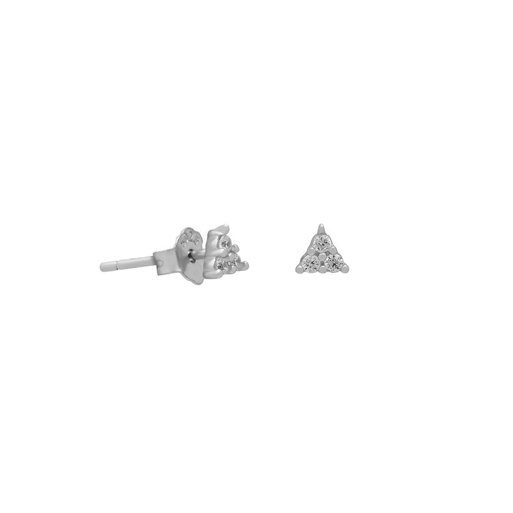 Trio Sparkling Micro Studs in sterling silver – Little Nell Jewellery