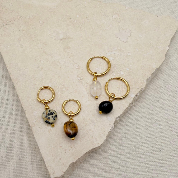 Everyday Natural Stone Charms – Charm – Little Nell Jewellery
