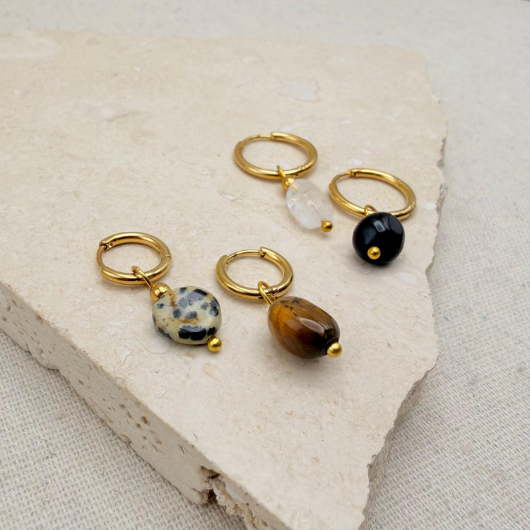 Everyday Natural Stone Charms – Charm – Little Nell Jewellery