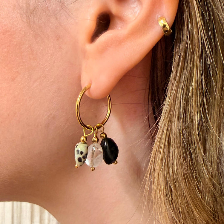Everyday Natural Stone Charms – Charm – Little Nell Jewellery