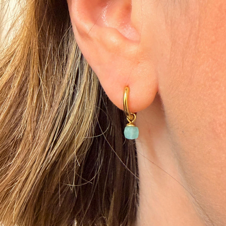 Everyday Faceted Stone Charms – Charm – Little Nell Jewellery