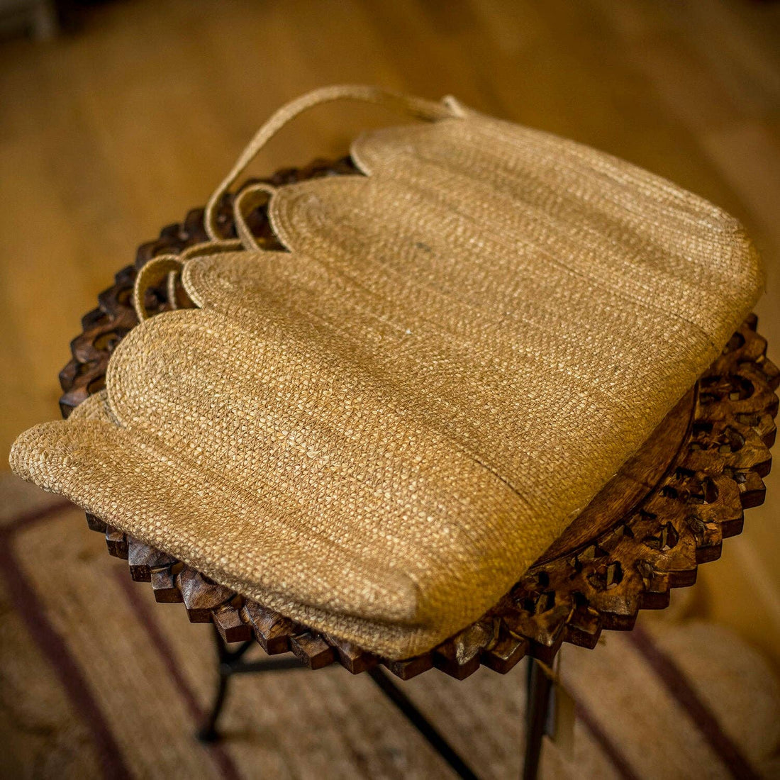 Scallop Jute Bag – Gift – Little Nell