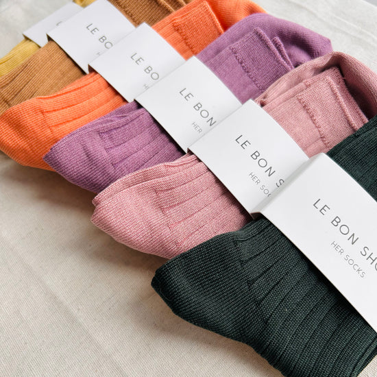 Le Bon Shoppe Combed Cotton Socks