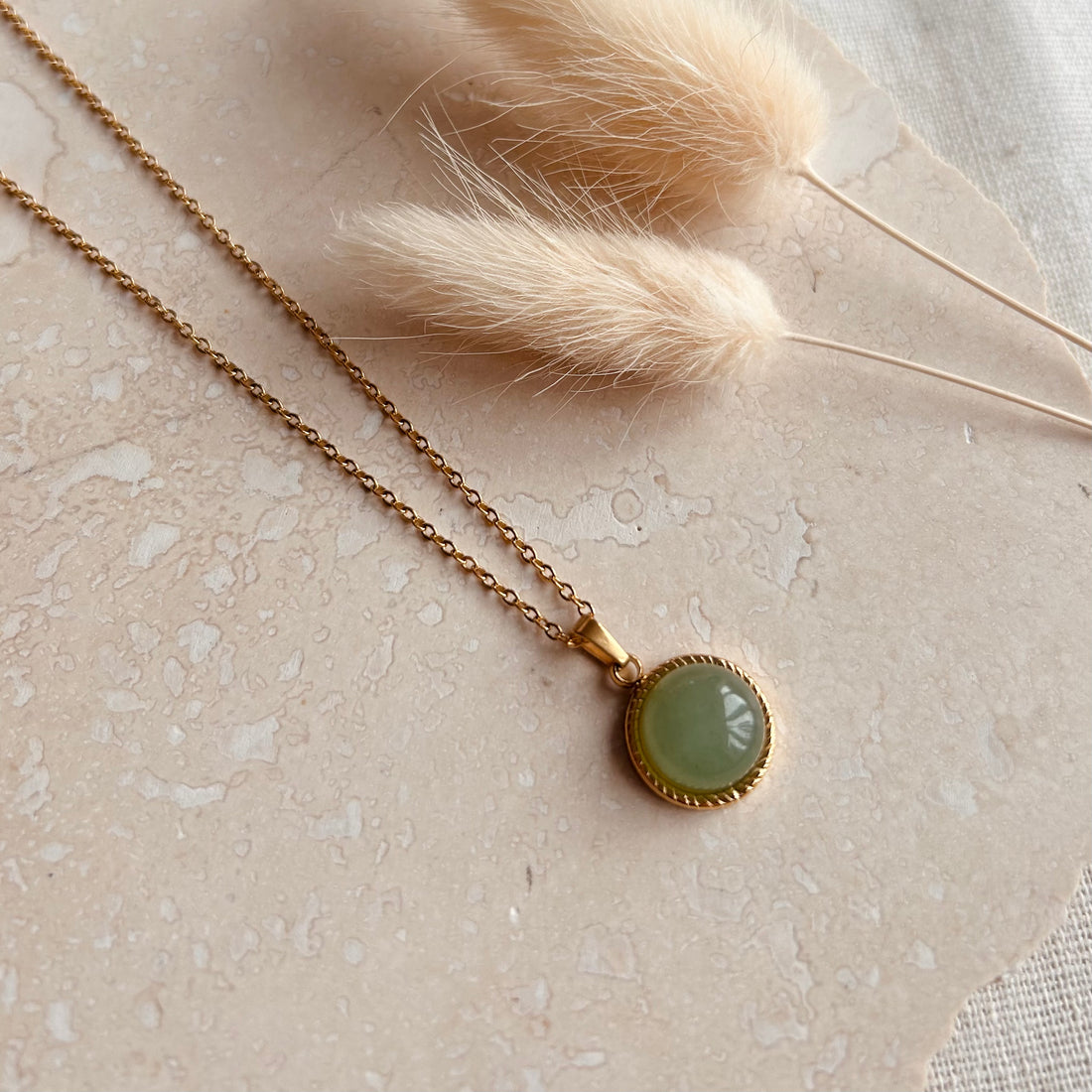 Everyday Jade Pendant Necklace – Necklace – Little Nell Jewellery