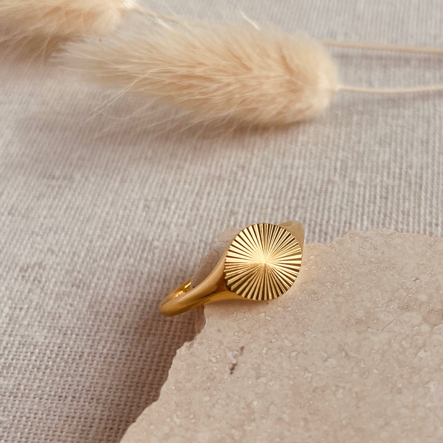 Gold Sunrise Ring