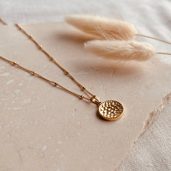 Everyday Hammered Coin Necklace