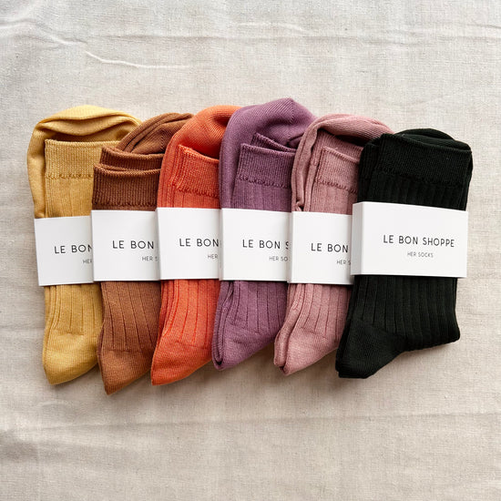 Le Bon Shoppe Combed Cotton Socks
