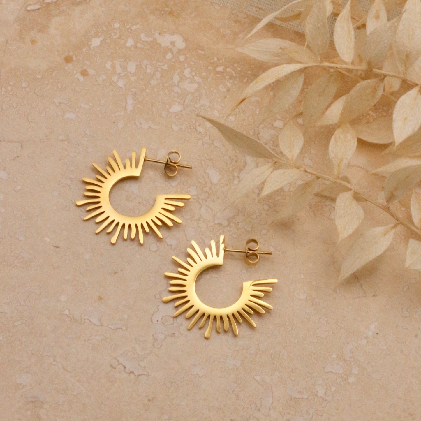 Everyday Gold Sol Earrings