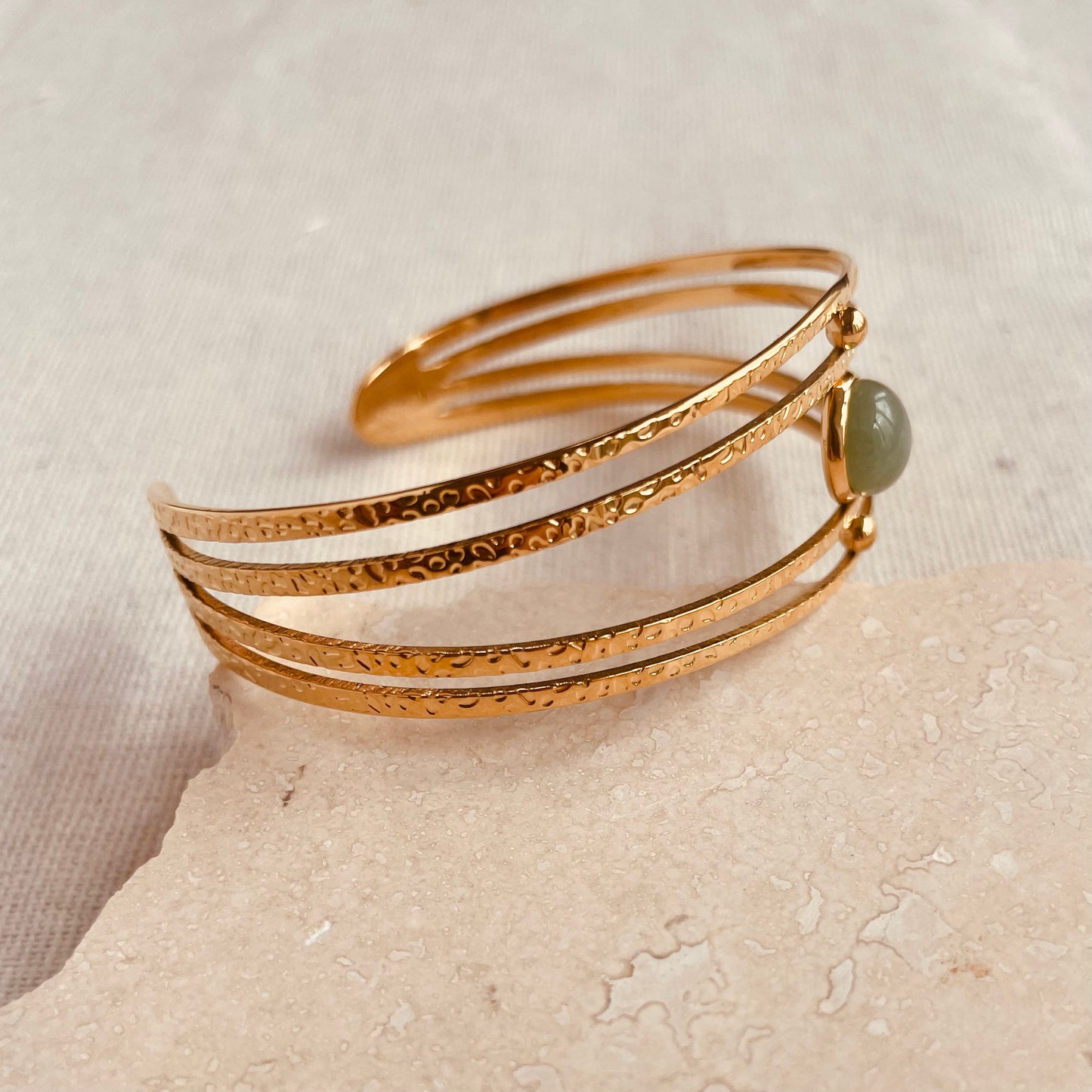 Load image into Gallery viewer, Everyday Jade Stone Bangle
