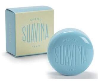 Suavina sunflower SPF 15 lip balm in blue