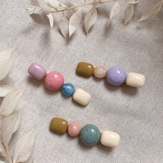 Pastel Candy Hair Slides