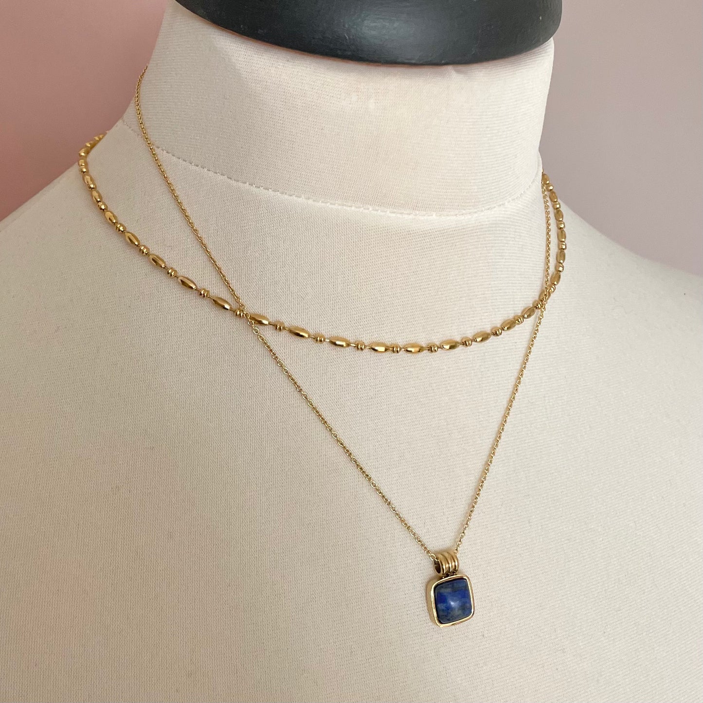 Everyday Blue Lapis Necklace