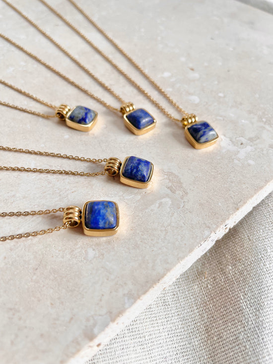 Everyday Blue Lapis Necklace