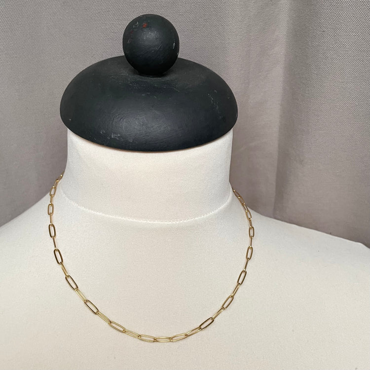 Everyday Long Link Chain Necklace – Necklace – Little Nell Jewellery