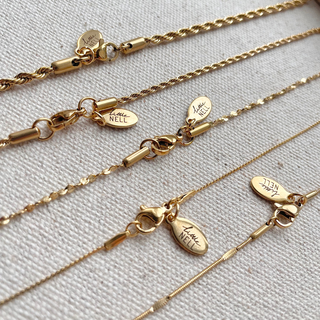 Everyday Basic Chains – Necklace – Little Nell Jewellery