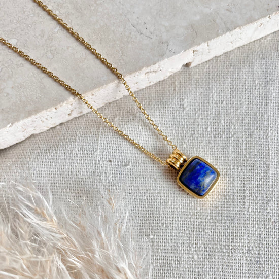 Everyday Blue Lapis Necklace