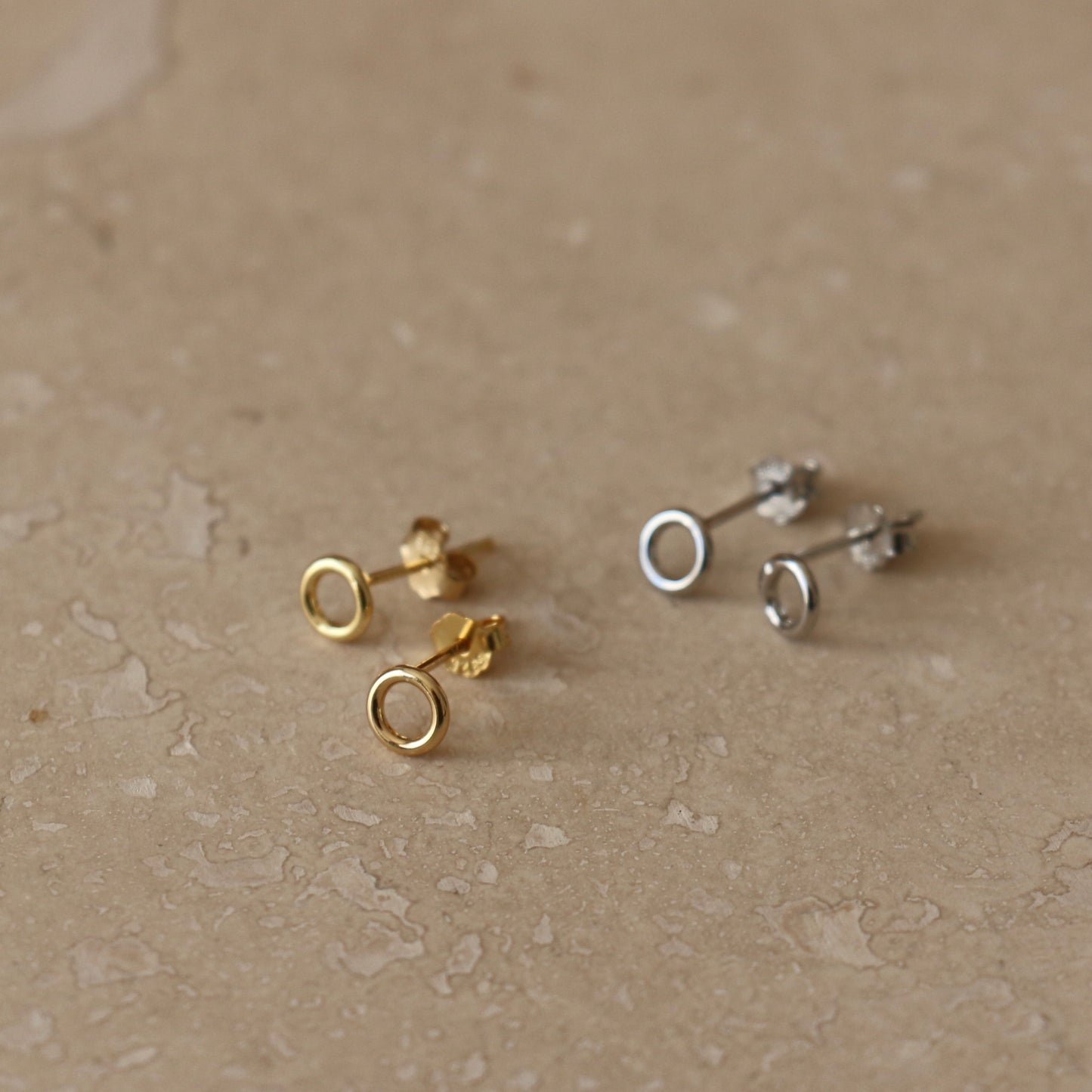 Micro Circle Studs